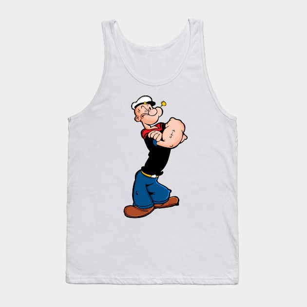 popeye Tank Top by randycathryn